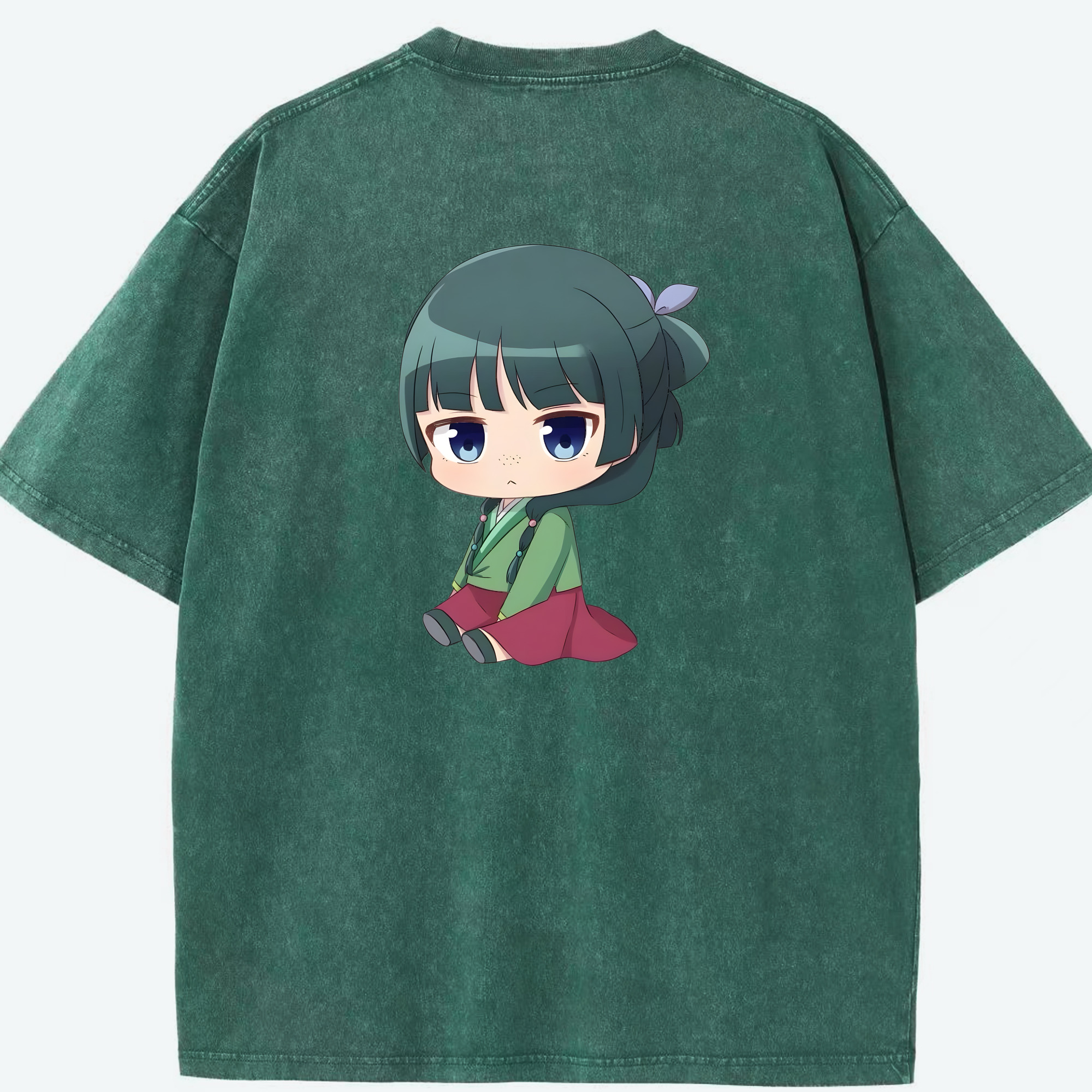（画像用） 薬屋のひとりごと The Apothecary Diaries 綿100% ヴィンテージ風 半袖Tシャツ（背面プリント）